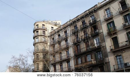 Modern Building In Barcelona