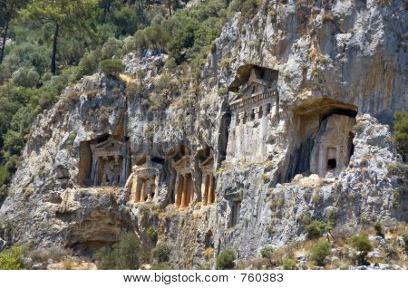 Lykian Rock Tombs