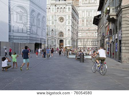 FLORENCE, ITALY ON AUGUST 25