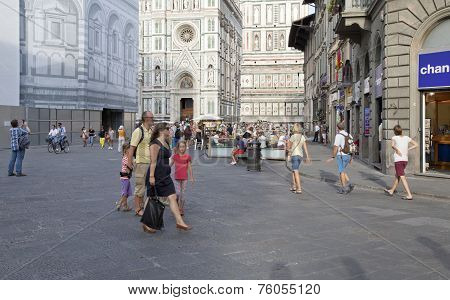 FLORENCE, ITALY ON AUGUST 25