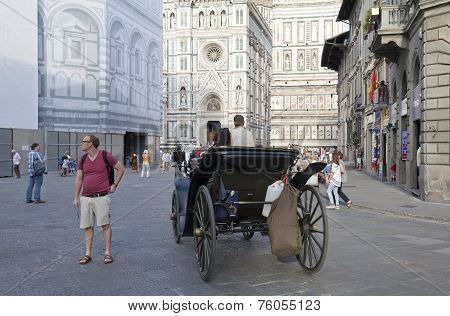 FLORENCE, ITALY ON AUGUST 25