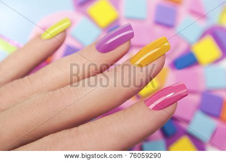 Solar nails.