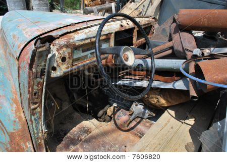 Detail der alten Auto