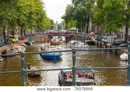 Canals Of Amsterdam.