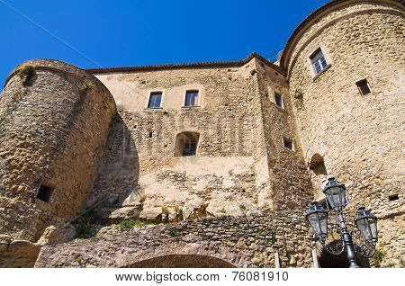 Swabian Castle of Oriolo. Calabria. Southern Italy.