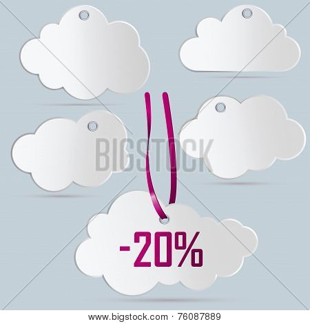 Five Cloud Labels