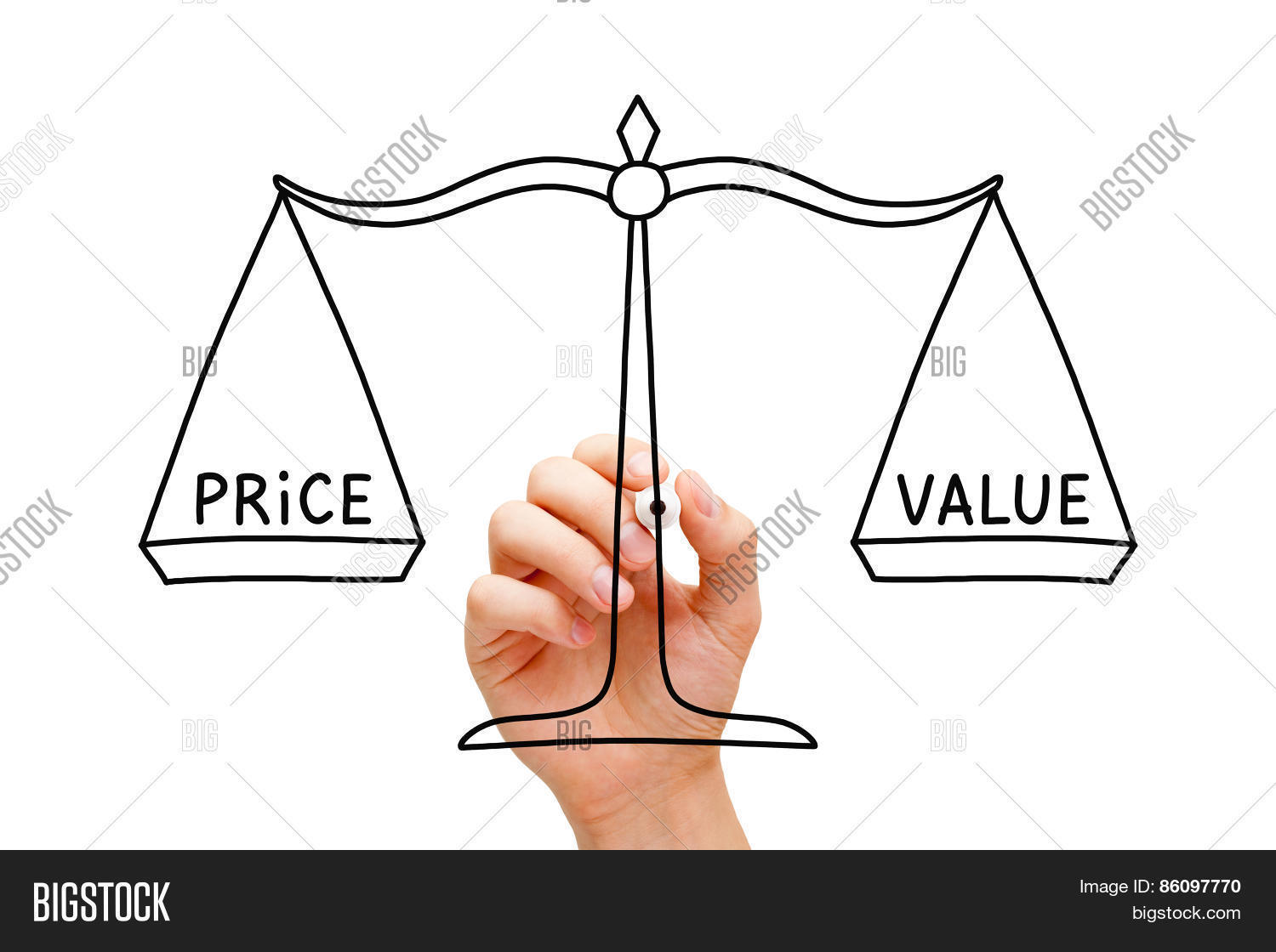 Price Value Balance Image & Photo (Free Trial) Bigstock