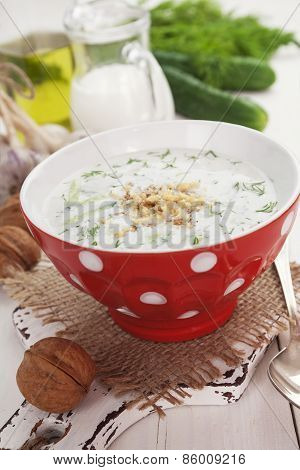 Tarator, Bulgarian Sour Milk Soup