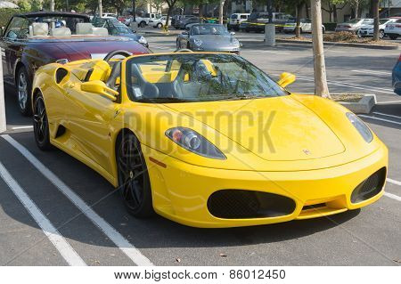 Ferrari F430 Spider Convertible On Display