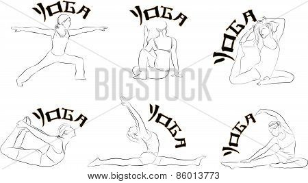 Yoga  sketch