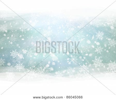 Vector winter background.