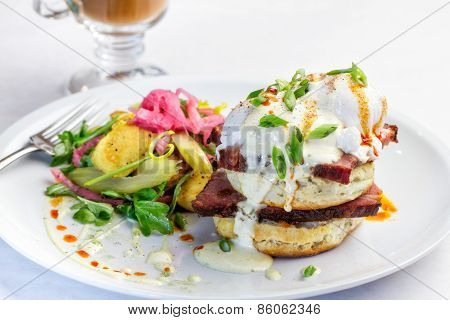 Eggs Benedict With Tasso