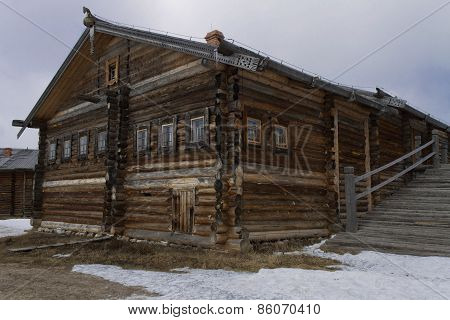 merchant's house with a staircase