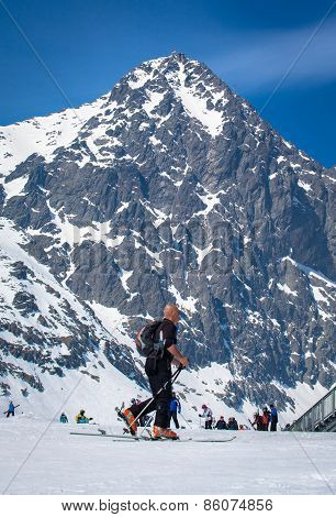 Skialp At High Tatras, Slovakia