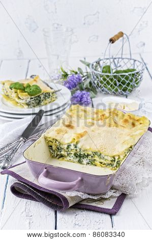 Spinach Lasagne