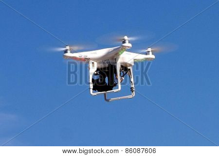 LOS ANGELES - FEB 21:  drone at the Grand Prix of Long Beach Pro/Celebrity Race Training at the Willow Springs International Raceway on March 21, 2015 in Rosamond, CA