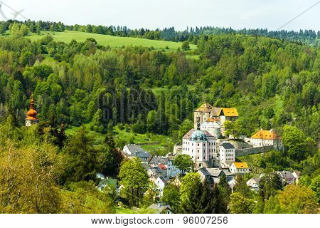 castle and palace of Becov nad Teplou, Czech Republic