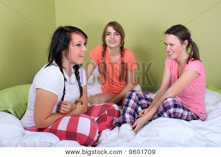 Pige Sleepover