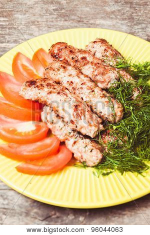 minced meat kebab