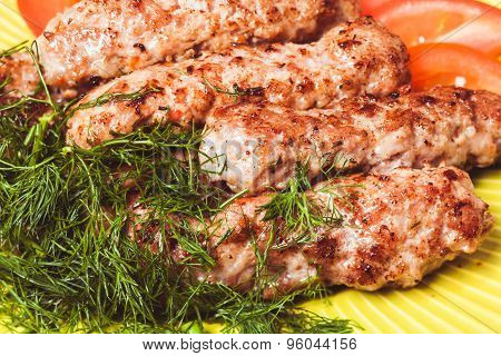 minced meat kebab