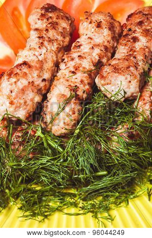 minced meat kebab