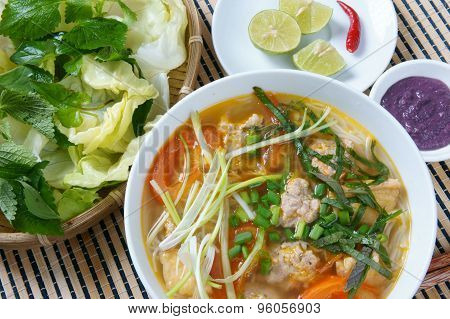 Vietnamese Food, Bun Rieu, Bunrieu,vietnam Eating