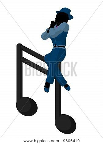 흑인 재즈 음악가 그림