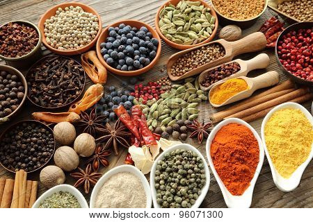 Spices And Herbs.