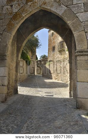 View Through The Old Gate