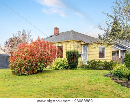 Authentic Entryway To Yellow Home.