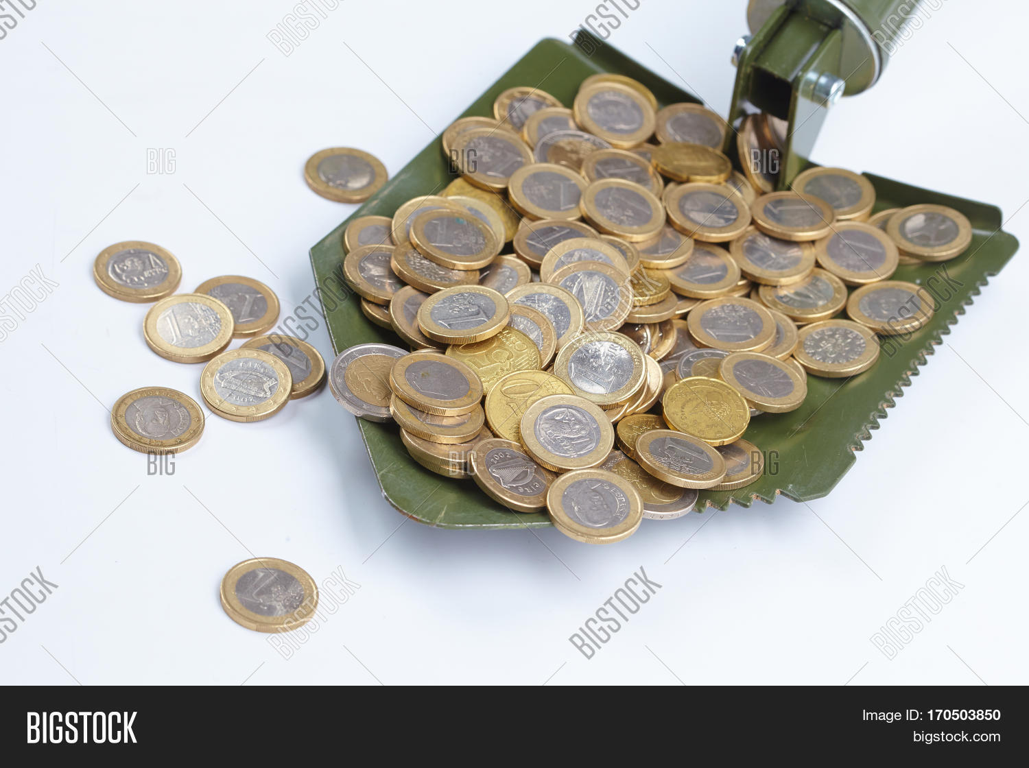 Shovel Money Image & Photo (Free Trial) Bigstock