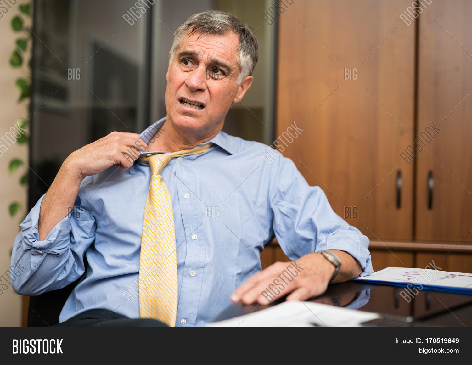 Businessman Sweating Image & Photo (Free Trial) Bigstock