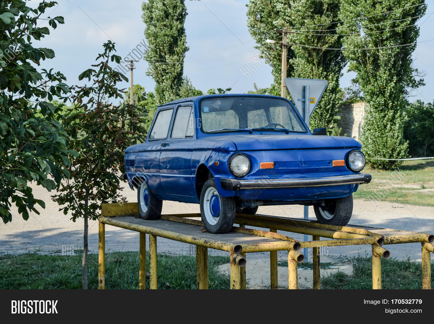 Old Car Zaporozhets. Image & Photo (Free Trial) | Bigstock