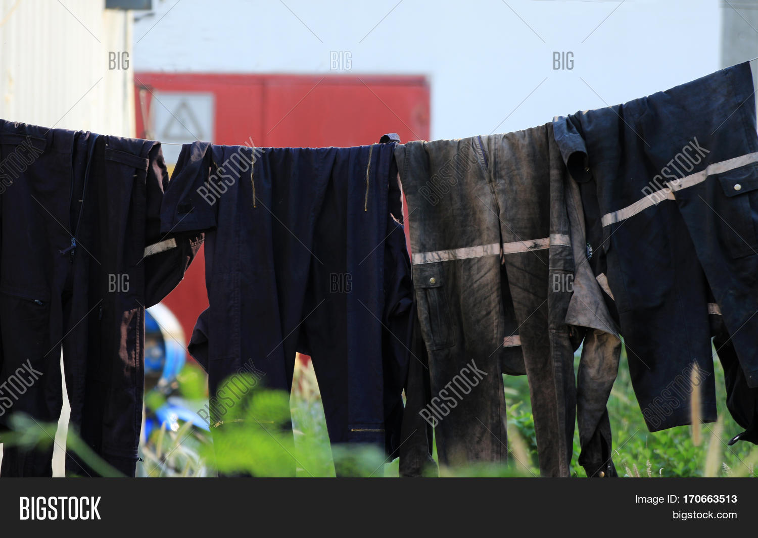 Dirty Worker Clothes Image & Photo (Free Trial) Bigstock