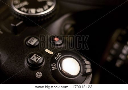 Details Of Modern Digital Slr Photocamera
