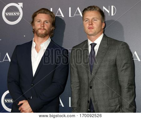 LOS ANGELES - DEC 6:  Thad Luckinbill, Trent Luckinbill at the 