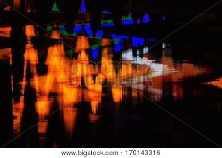 full color abstract texture glitch background digital wave
