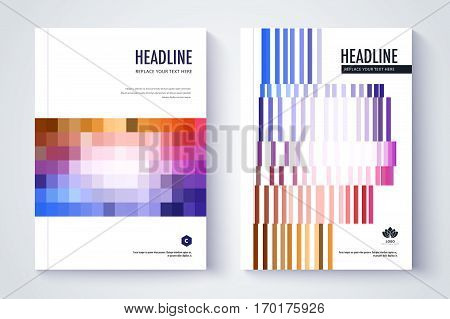 Company Profile Template. Cover Design. Vector Template Background.