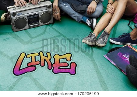 kike Agree Enjoy Share Follow Ideas Concept