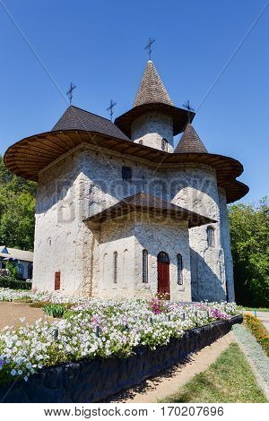 Women's orthodox monastery near rudi village at the north of republic of moldova