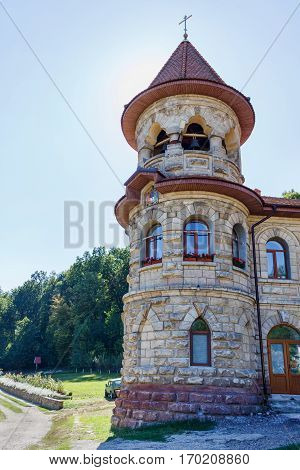 Women's orthodox monastery near rudi village at the north of republic of moldova