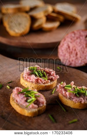 Sandwich With Pate