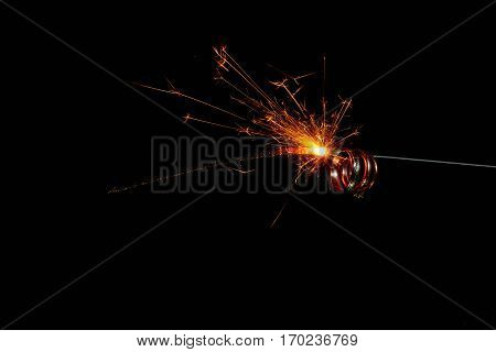 Wedding ring to wear to burning Sparkler.
