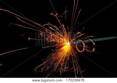 Rings to put on a Sparkler. In stoke