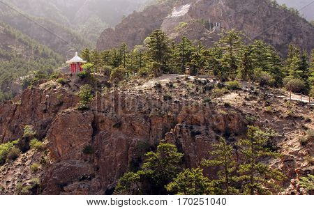 Scenic Landscape In Helan Mountains, Ningxia Province, China