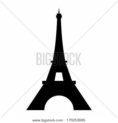 Eiffel Tower Flat Icon
