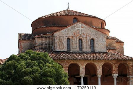 church of Santa Fosca on Torcello island Italy