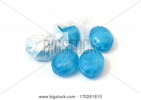 Mouth refreshing blue small mentos candy pictures