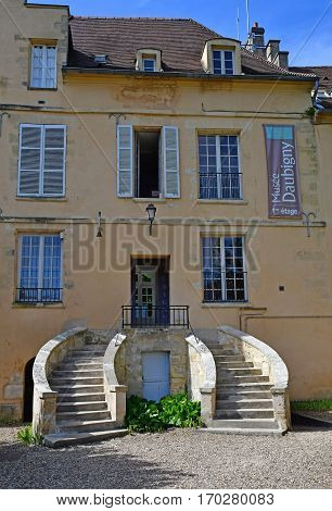 Auvers sur Oise France - august 14 2016 : the Daubigny museum