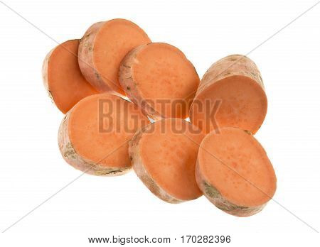 The sweet potato (Ipomoea batatas) is a large starchy sweet-tasting tuberous root vegetable